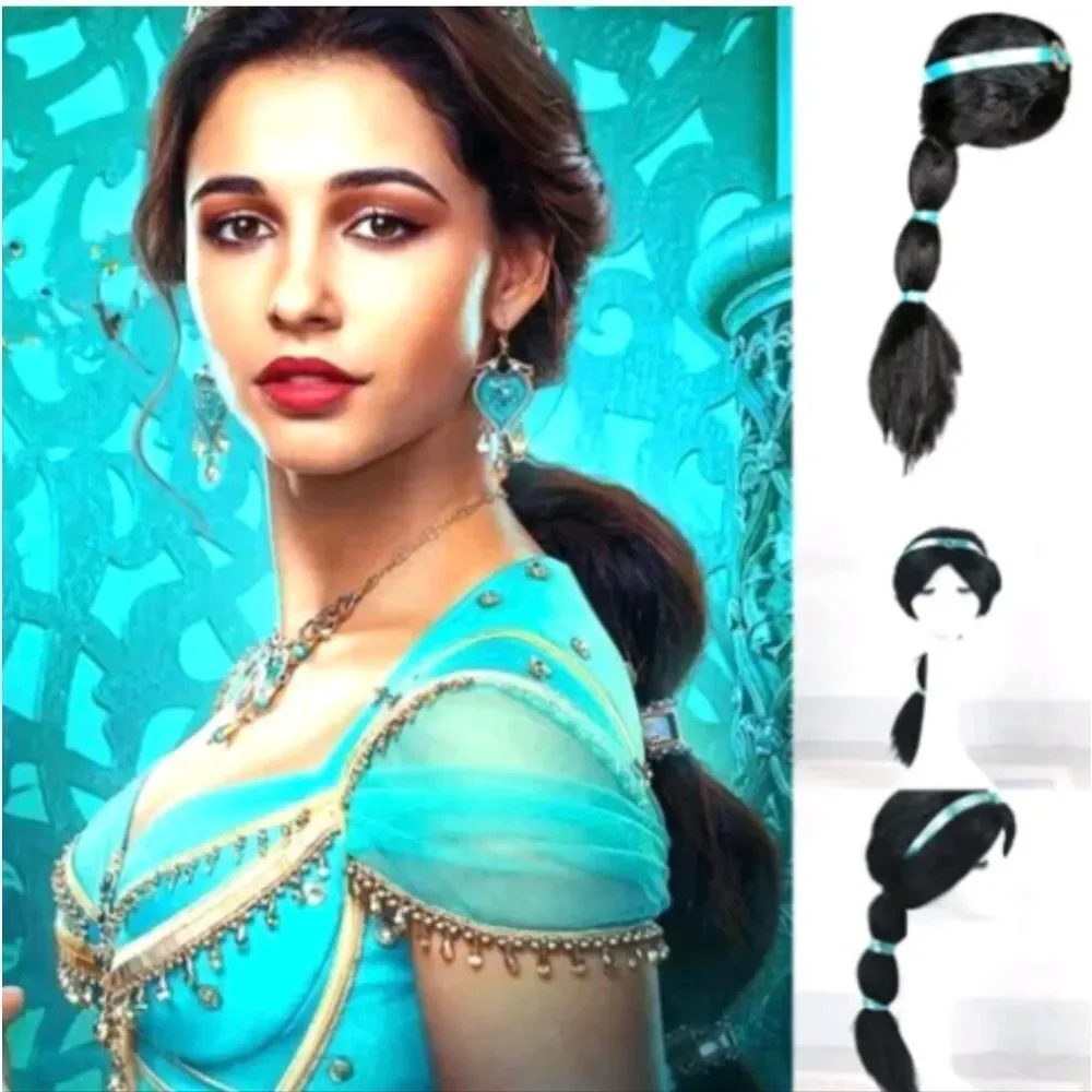 Aladdin Jasmine Princess Costume Arabian Dress for Halloween Cosplay Women Girls